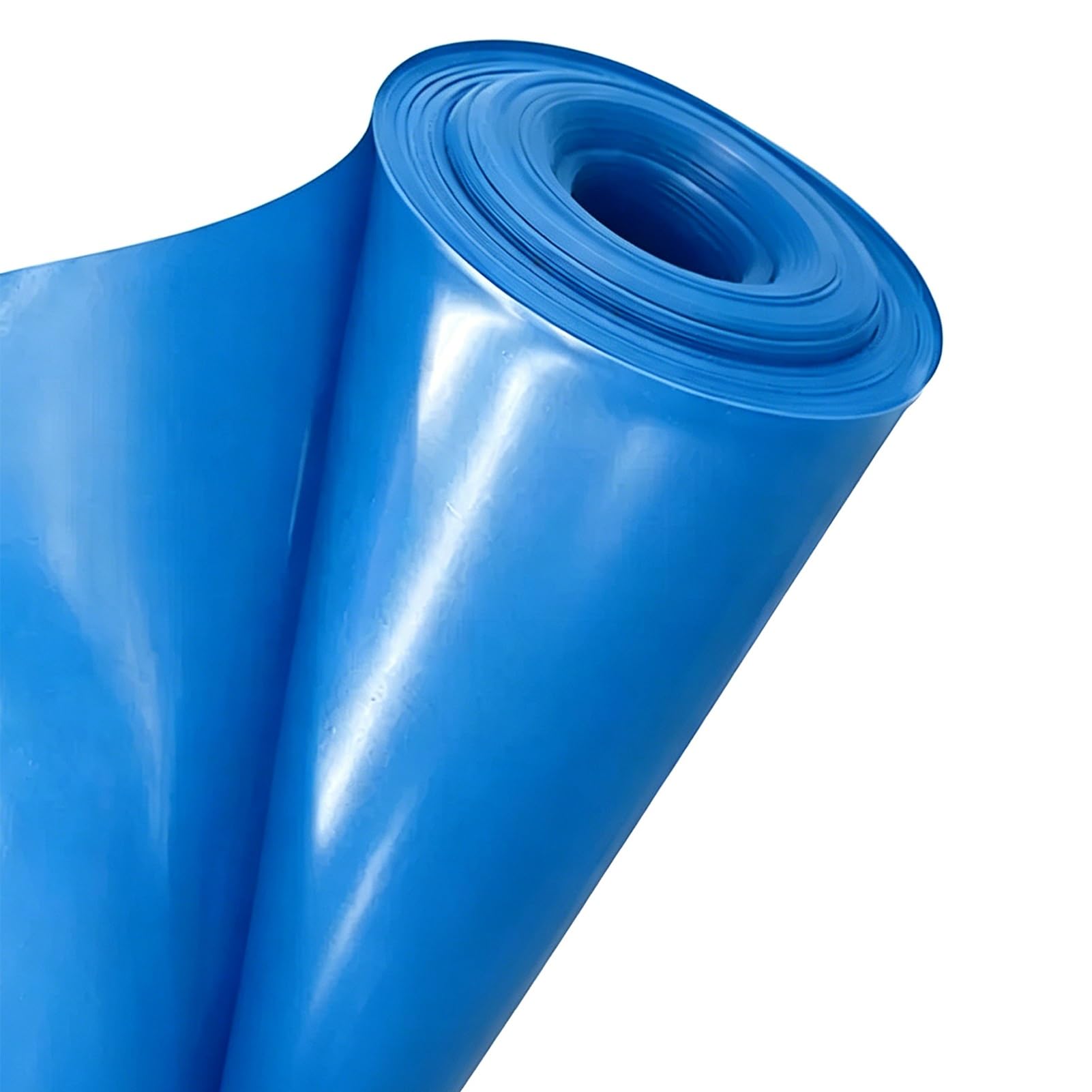 Yopappol All-Use Blue HDPE Waterproof Pond Underlayment, Customizable Pond Liner for Water Features, Small Rain Reservoir Membrane & Irrigation Ponds(5x6m(16.4x19.7ft))