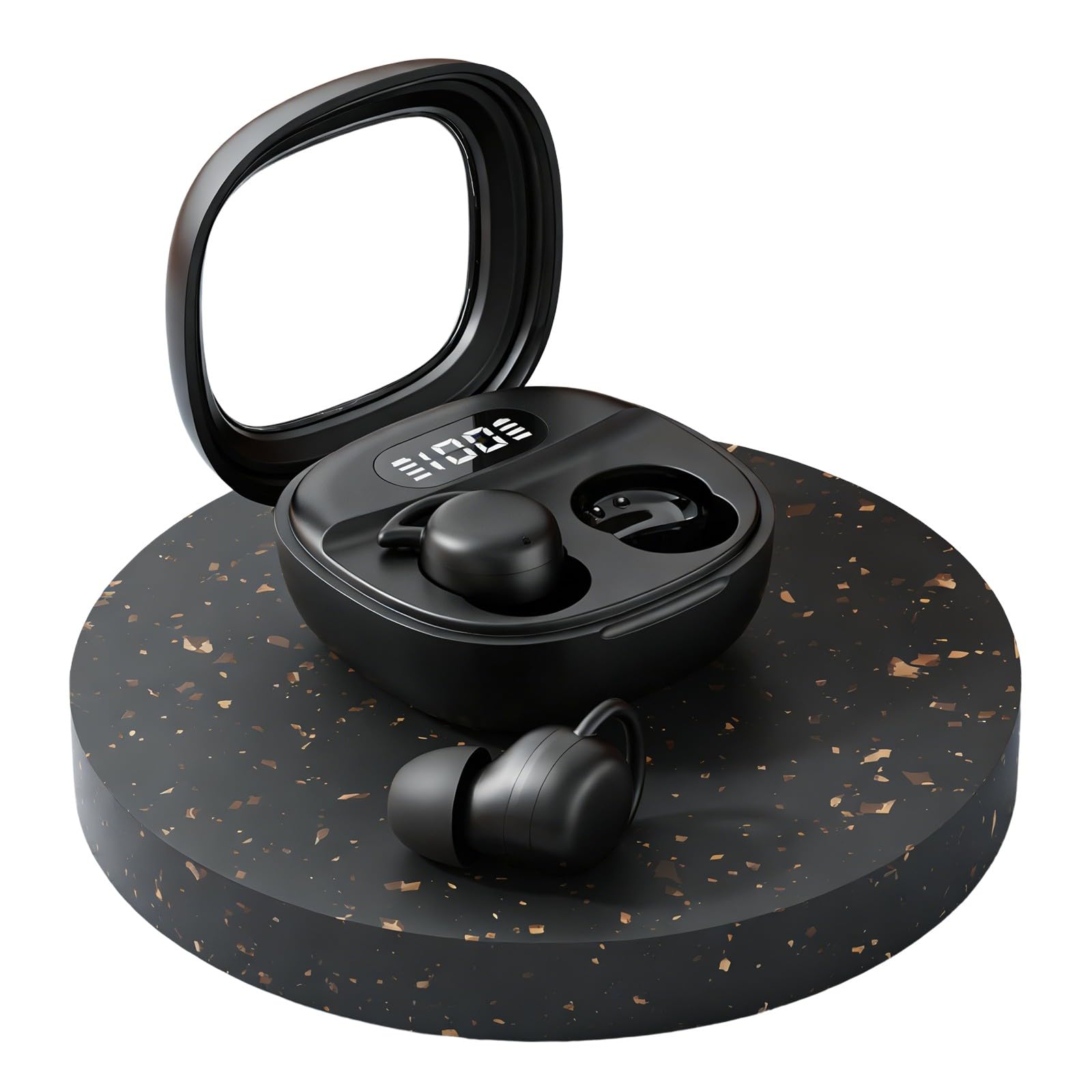 Invisible Sleep Earbuds Noise Cancelling Wireless Earbuds with Bluetooth 5 4 Lightweight ABS Comfort Fit for Sleeping Commuting
