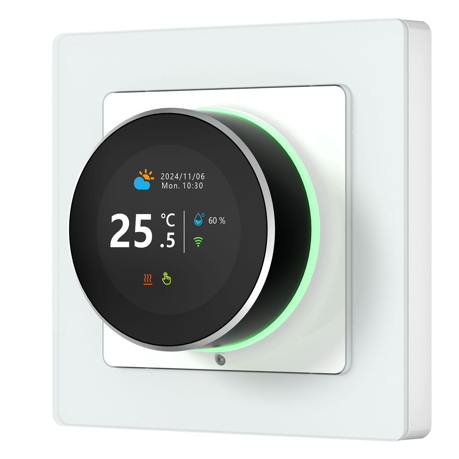 Ejoyous Termostato Intelligente per Scaldabagno, Regolatore di Temperatura WiFi con Programmazione Programmabile e Controllo Vocale per il Riscaldamento Domestico