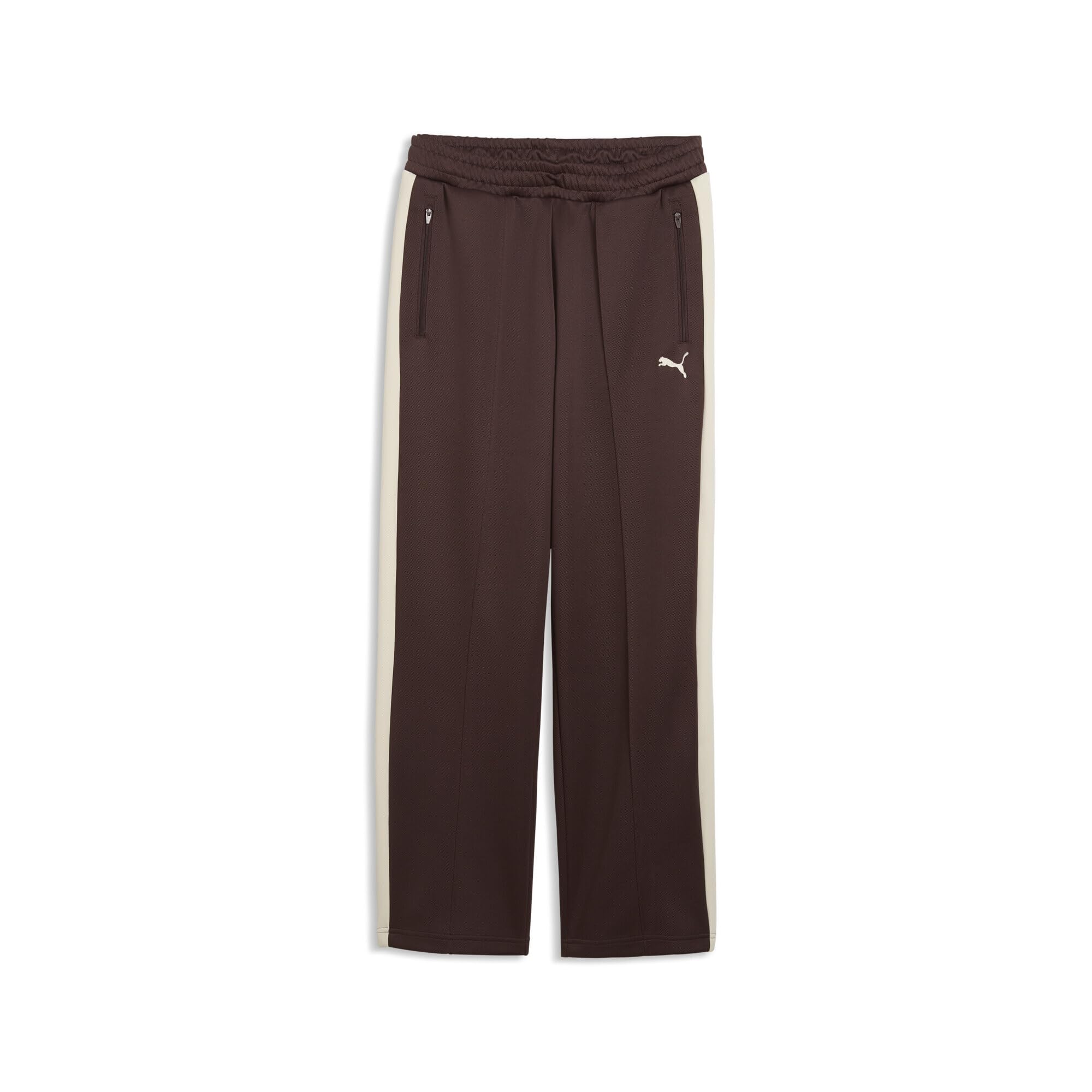 PUMA Men's T7 Always On Relaxed Tracksuit Bottoms, chocolate brown, M