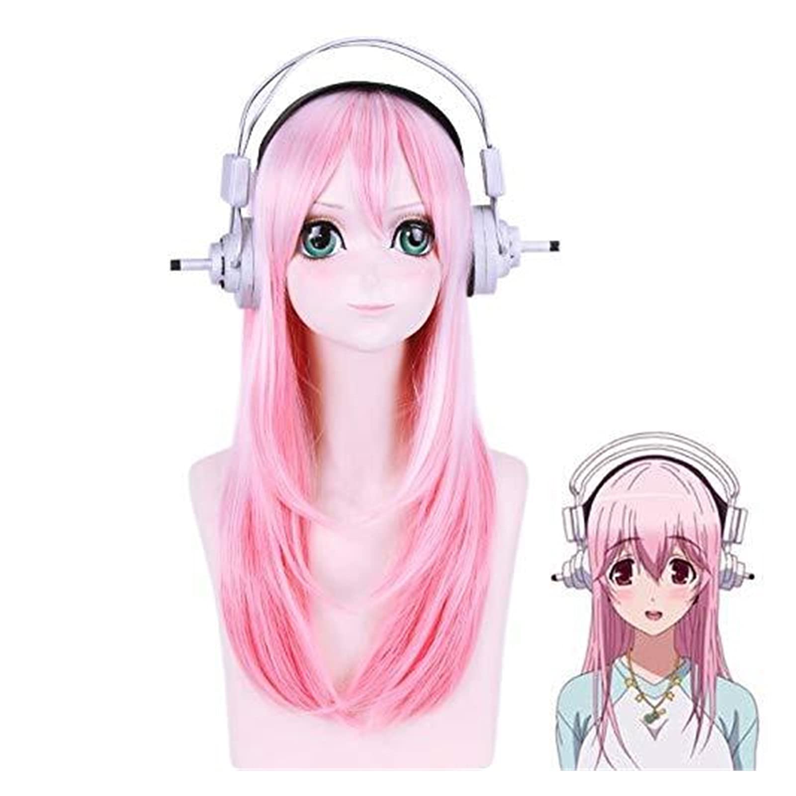 SUPER SONICO ヘッドフォン ピンク　非売品 SUPER SONICO ヘッドフォン ピンク 非売品 SUPER SONICO