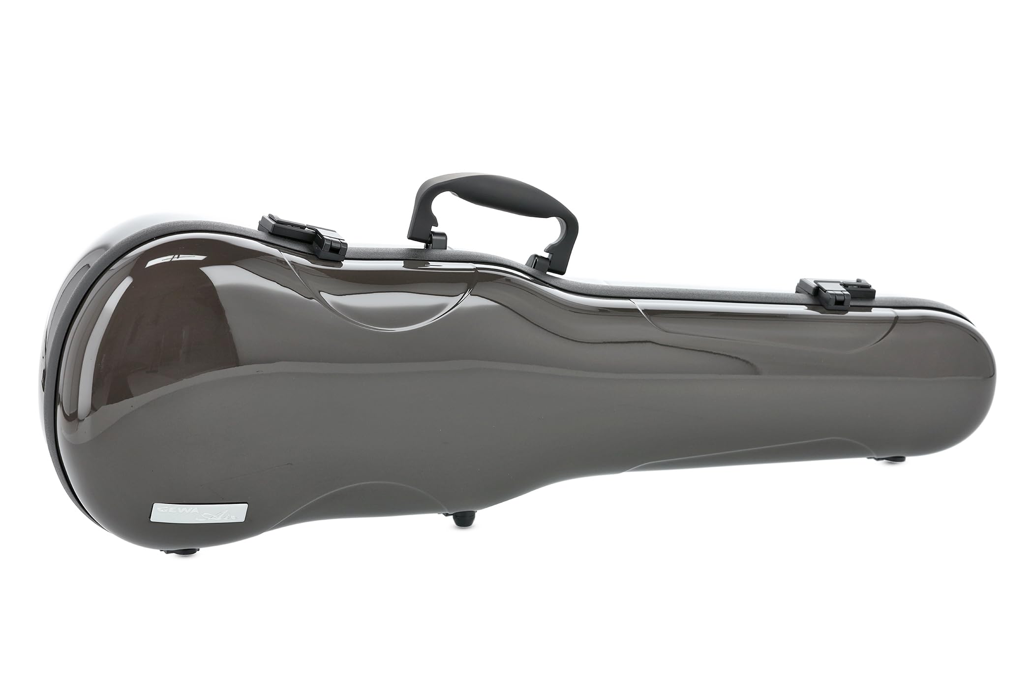GEWA AIR 1.7 Astuccio sagomato per violino marrone lucido, Made in Germany, alta resistenza agli urti