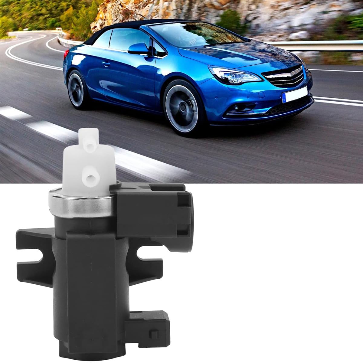 Válvula solenoide para Control de presión de sobrecarga para Audi A4, A5, A6 y Q5 (2009-2016), número de Pieza 8K0906627
