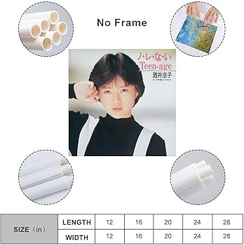 Amazon.co.jp: 酒井 法子 さかい のりこ ポスター (39) アートパネル