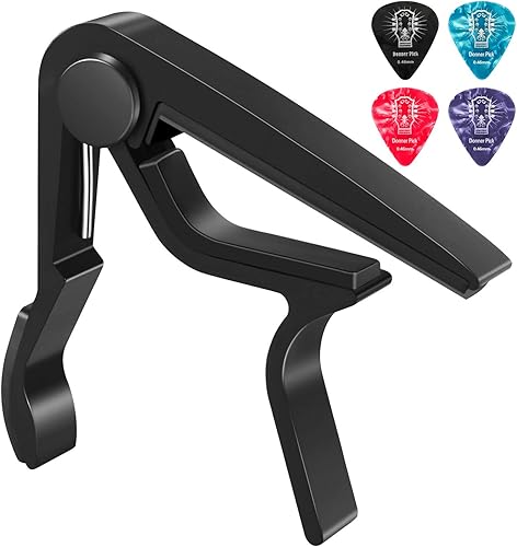 Donner Kapodaster fA r Gitarre Kapo Capo Capodaster Klemme E-Gitarre Akustik Gitarre