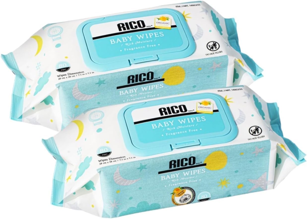 Amazon.co.jp: リコ RICO 赤ちゃん用 おしりふき 900枚（100×9個