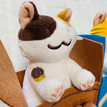 Amazon.co.jp: つみネコ おとなネコぬいぐるみ 2匹セット : おもちゃ