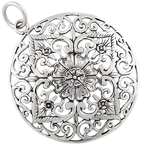 Preisvergleich Produktbild AFP Damen Anhänger Blüte 925 Sterling Silber AS-649