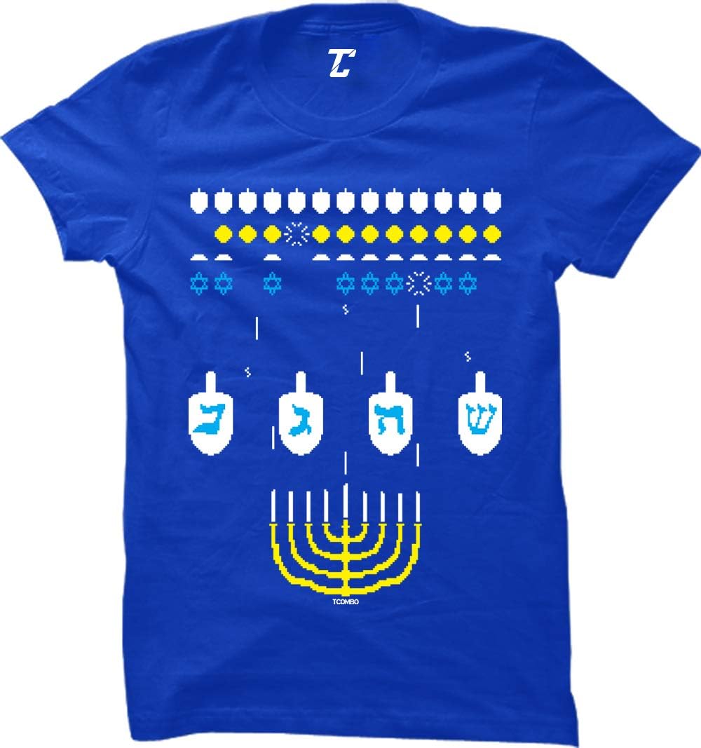 Hanukkah Retro Video Game - Dreidel Menorah Women's T-Shirt
