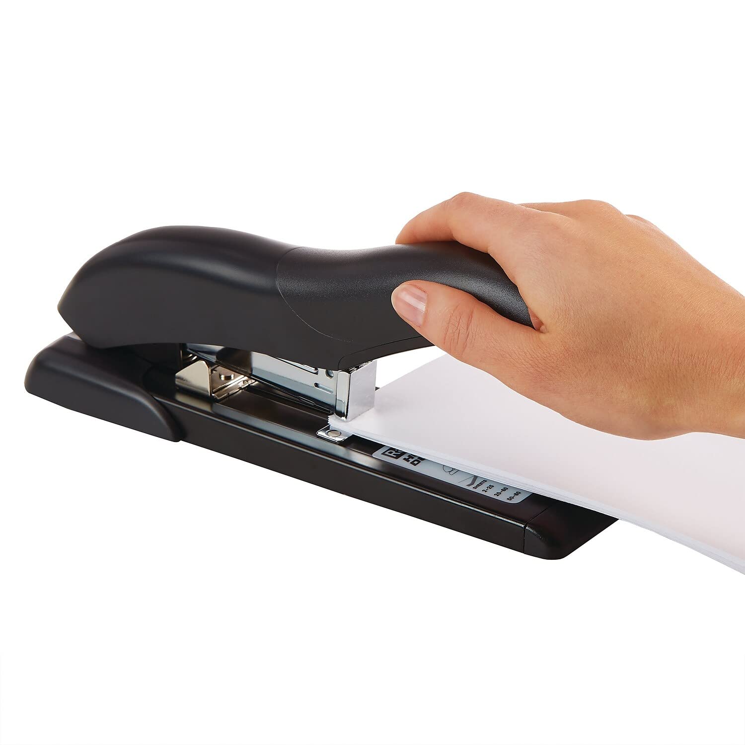 Rapid 73159 - Cucitrice Rapid Heavy Duty, 80 fogli, colore: Nero