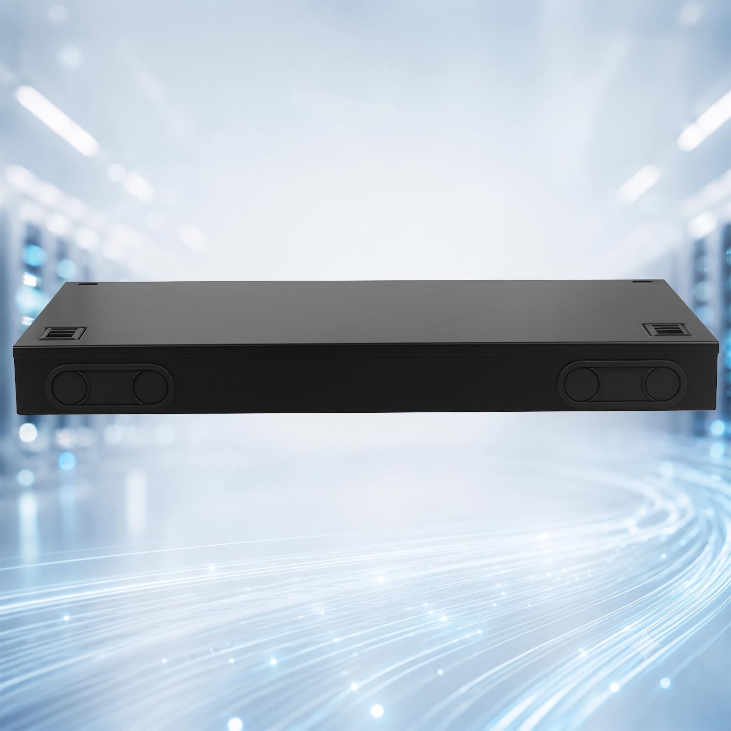 SC-APC 24 Simplex Boîtier de montage en rack 24 ports avec plateau