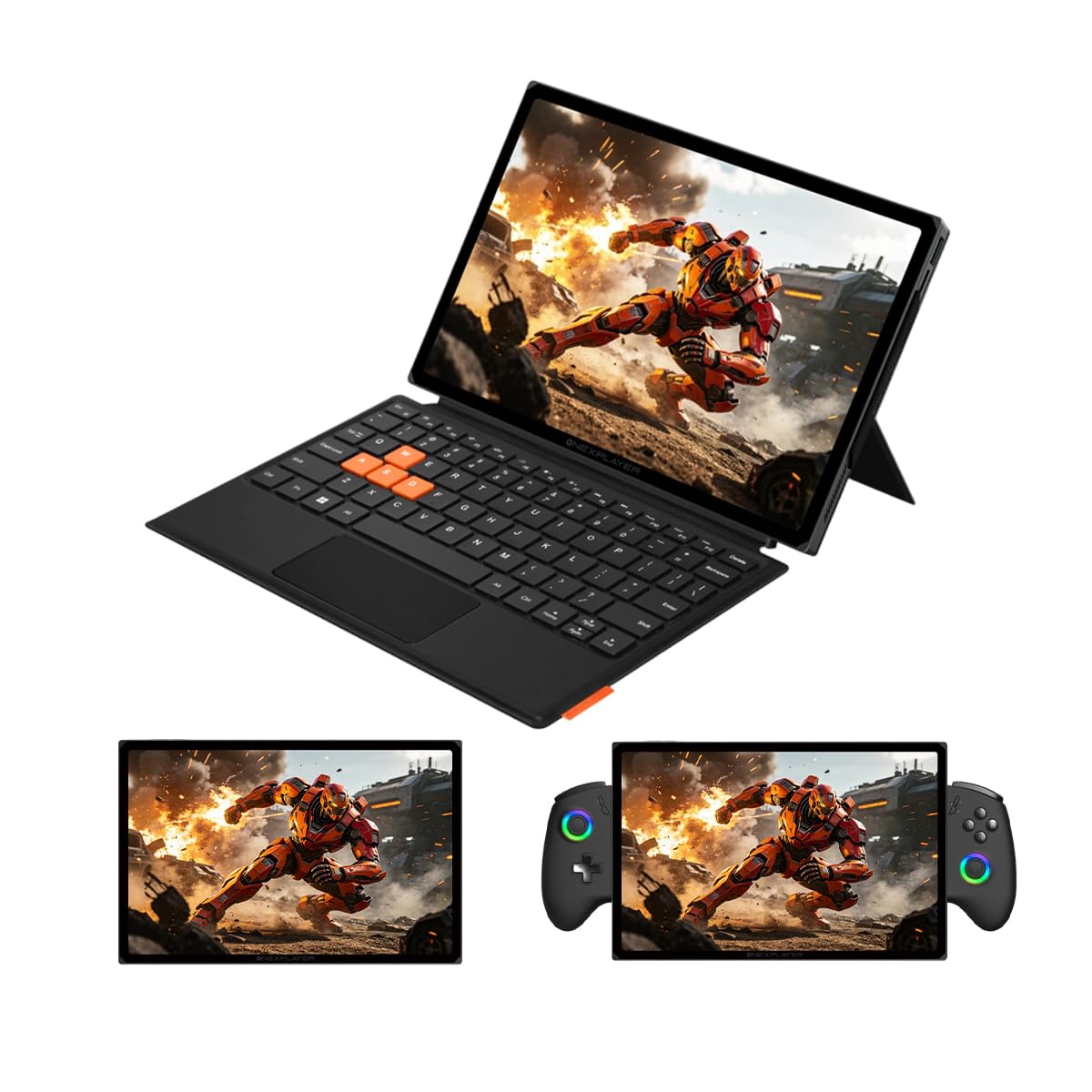OneXPlayer X2 - PC portatile da gioco 3 in 1 con processore Intel Arc G3 Extreme, grafica B390, display da 11 pollici 2,5 K 120 Hz, controller staccabili, 48 GB di RAM, SSD da 1 TB per giochi