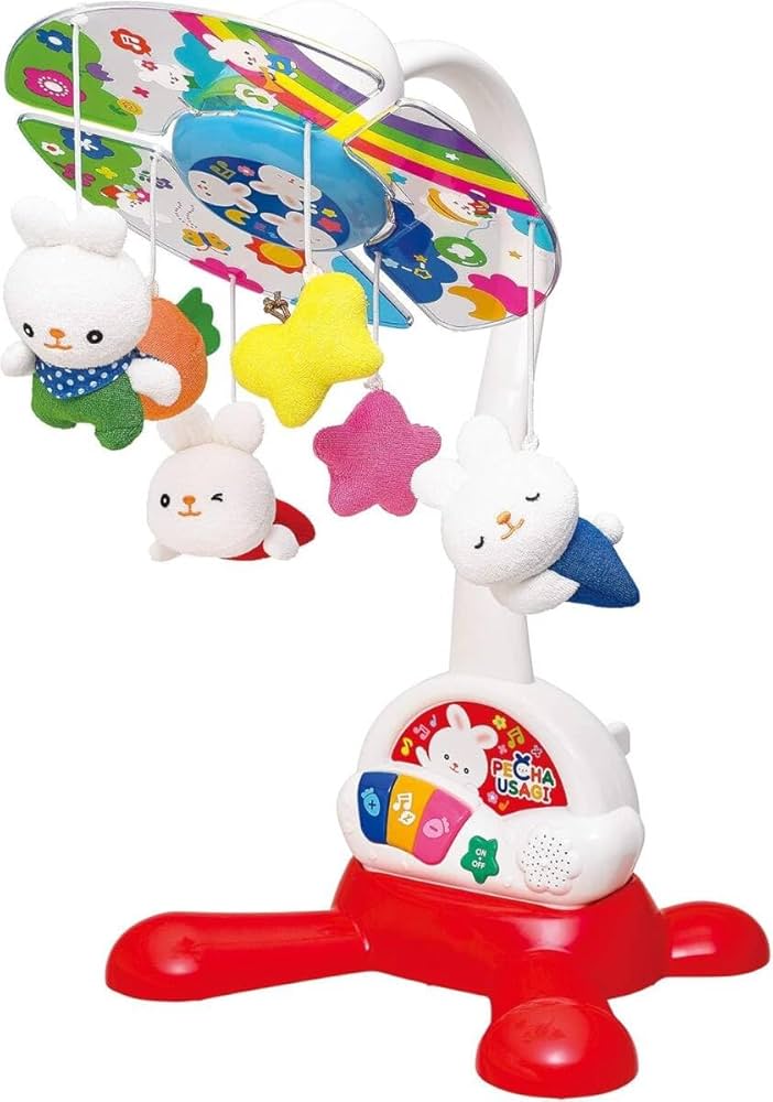 【美品】ぺちゃウサギ 見あげる お空の2WAYメリー Amazon | トイローヤル ぺちゃウサギ 見あげるお空の2WAYメリー