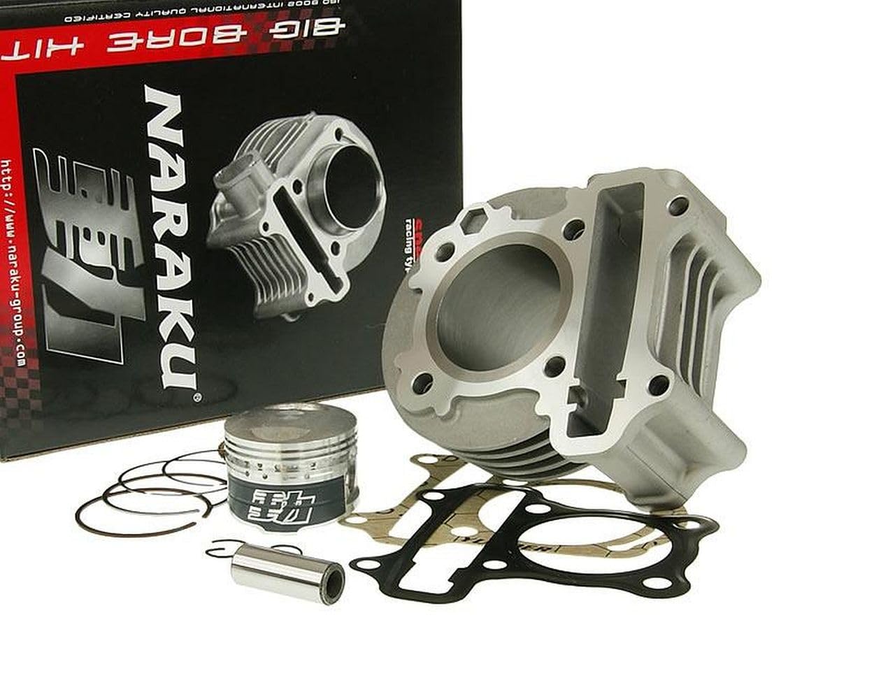 Zylinderkit Naraku V.2 50ccm für SYM (Sanyang) Symply 50 4T AC AV05W