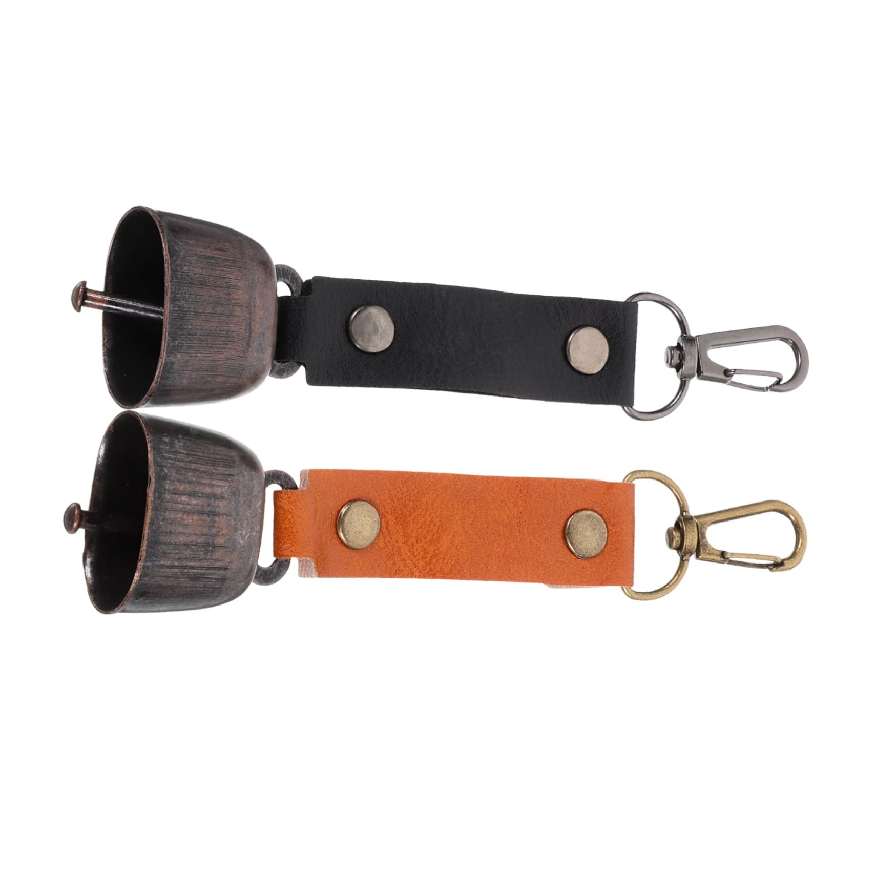 BESPORTBLE 6pcs Camping Bear Bell Pendant Vintage Outdoor Decor -Lost Keychain for Cattle Sheep Pets