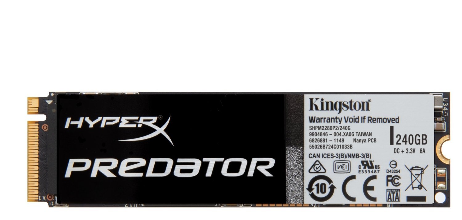 Amazon | Kingston HyperX Predator 240GB PCIe Gen2 x4 (M.2) Solid