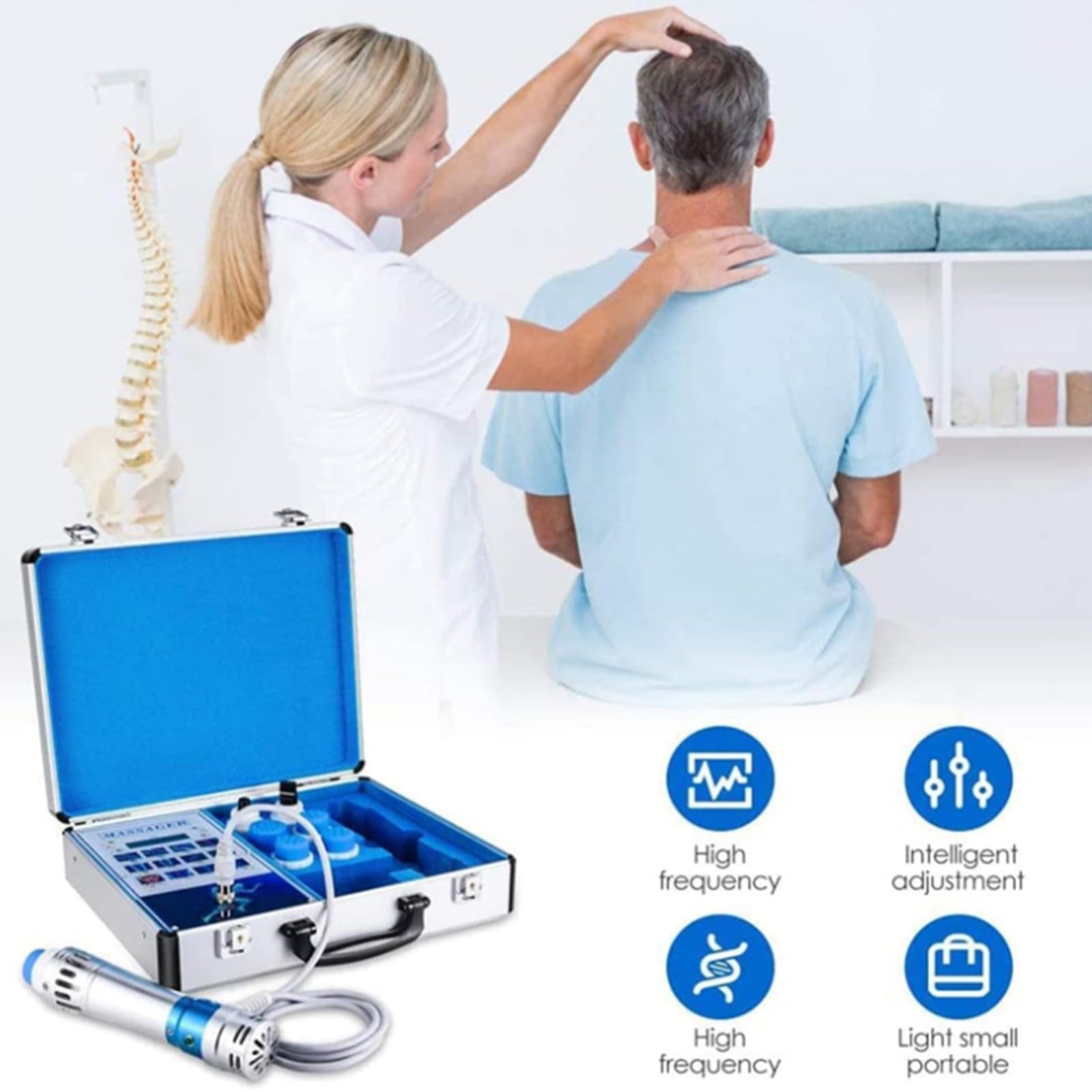 Extrakorporale Stoßwellentherapiegerät für ED & Sportverletzungen
