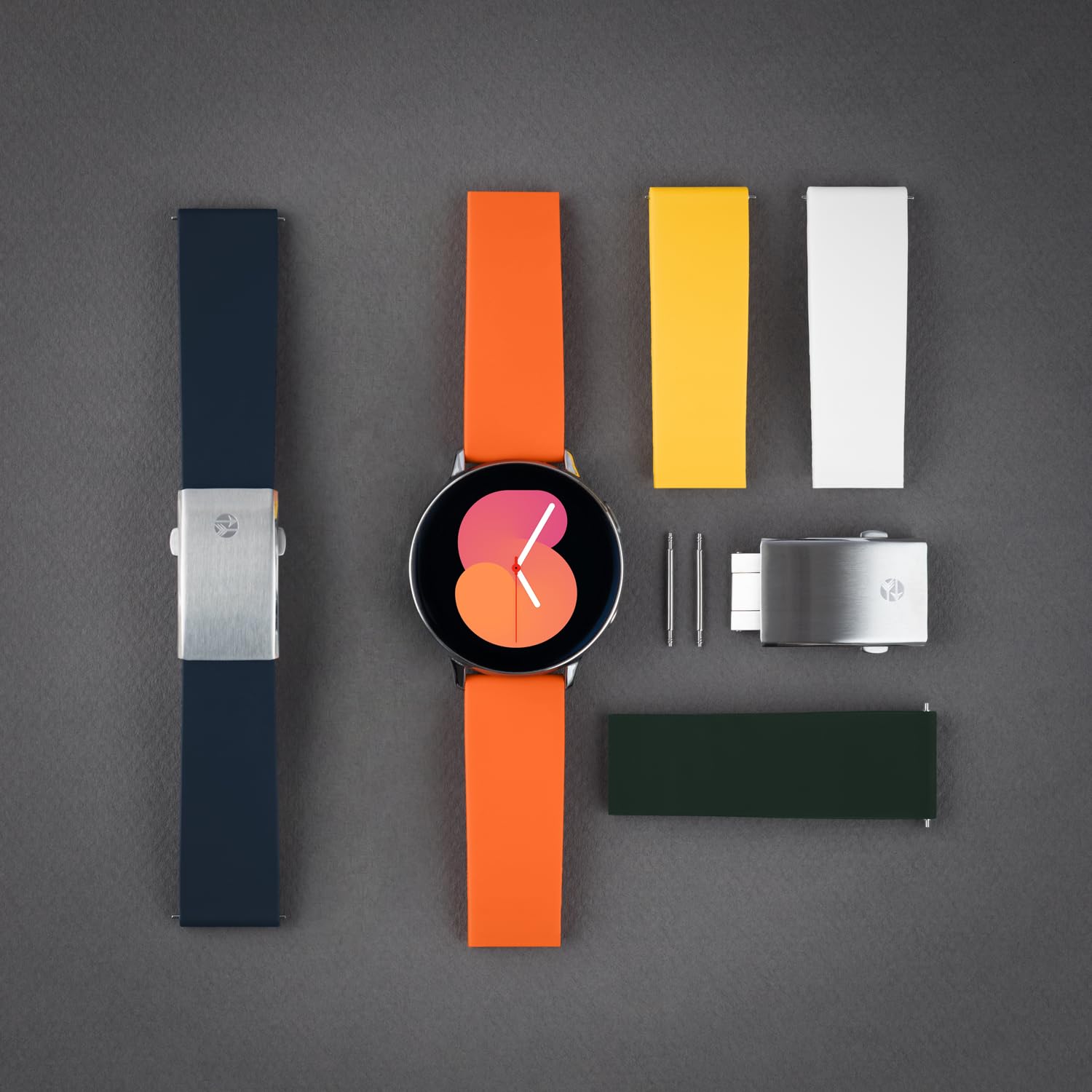 Archer Watch Straps - Bracelet de montre en silicone à libération rapide sur mesure