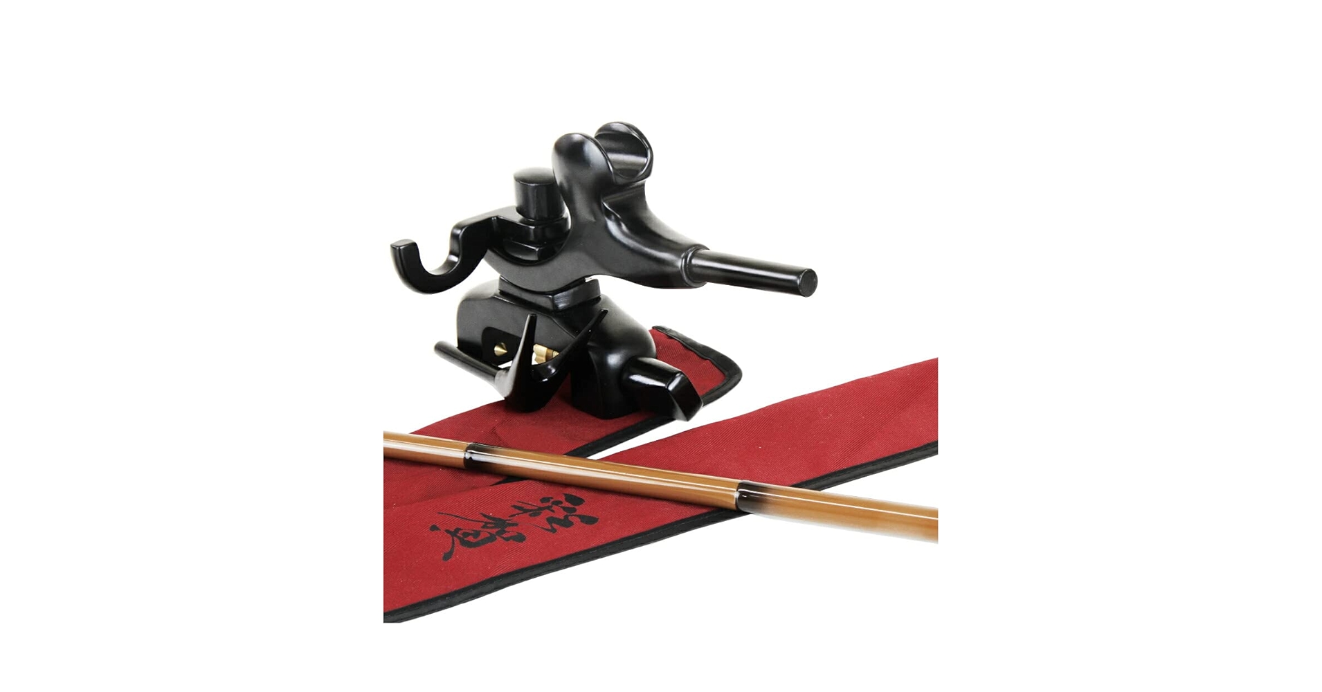 ヘラブナ ケヤキ万力のセット Amazon | 当店オリジナルヘラブナ竿掛セット！黒木銘木弓型万力