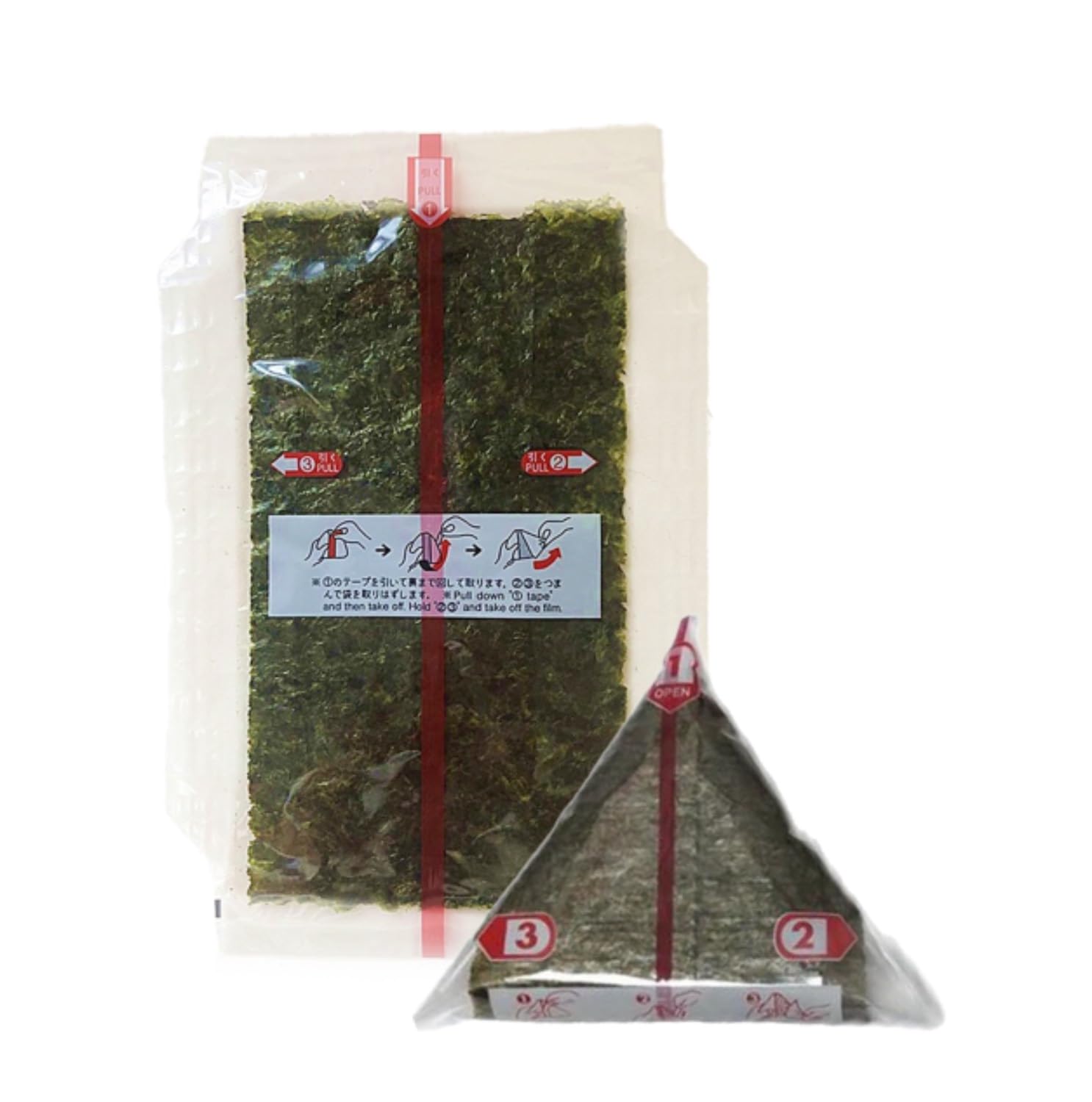 Nori Algues pour Onigiri 100 Feuilles/Sachets - Offres de 1, 2, 3, 5 et 10 Sachets - Livraison. Graruite France (1 sachet)