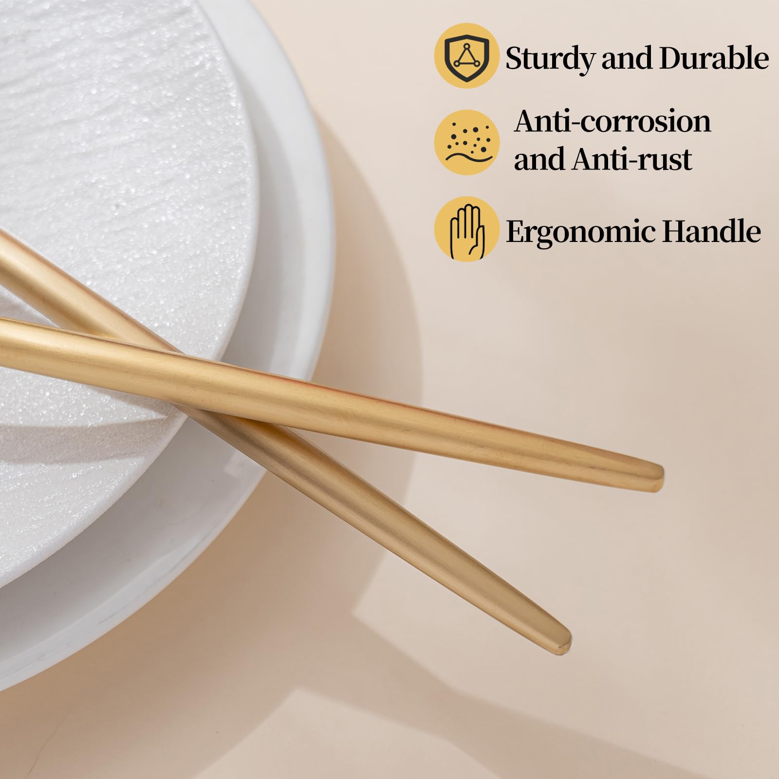 O.C.E. Premium Salad Servers - Stainless Steel Set -4 O.C.E. Premium Salad Servers - Stainless Steel Set -4