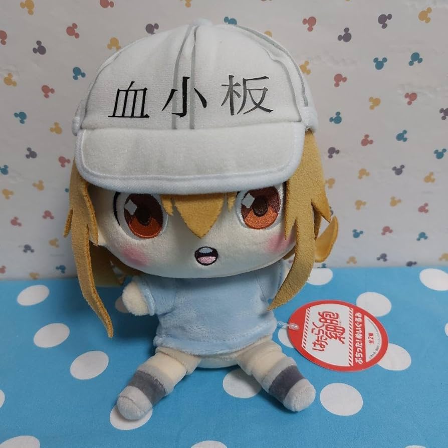 グッドスマイルカンパニー ぬいぐるみ人形 はたらく細胞 血小板 リーダーちゃん はたらく細胞 ぬいぐるみ人形 血小板