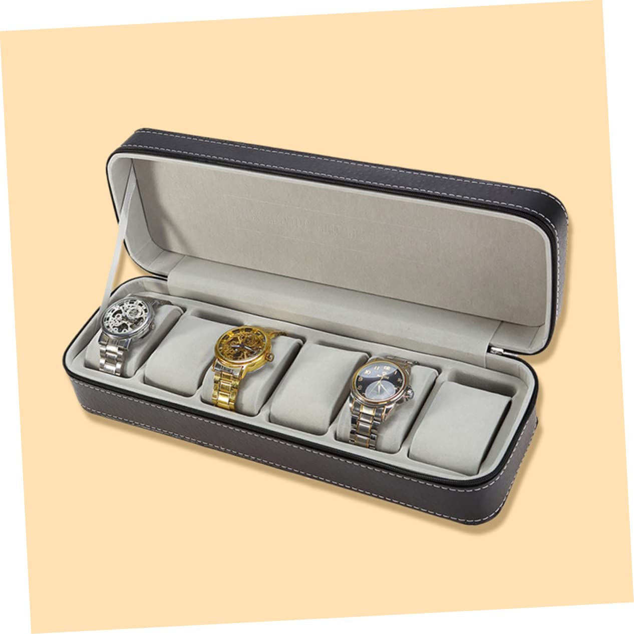 COLLBATH Estuche De Reloj Creativo Caja Relojes Organizador Caja Guarda Relojes