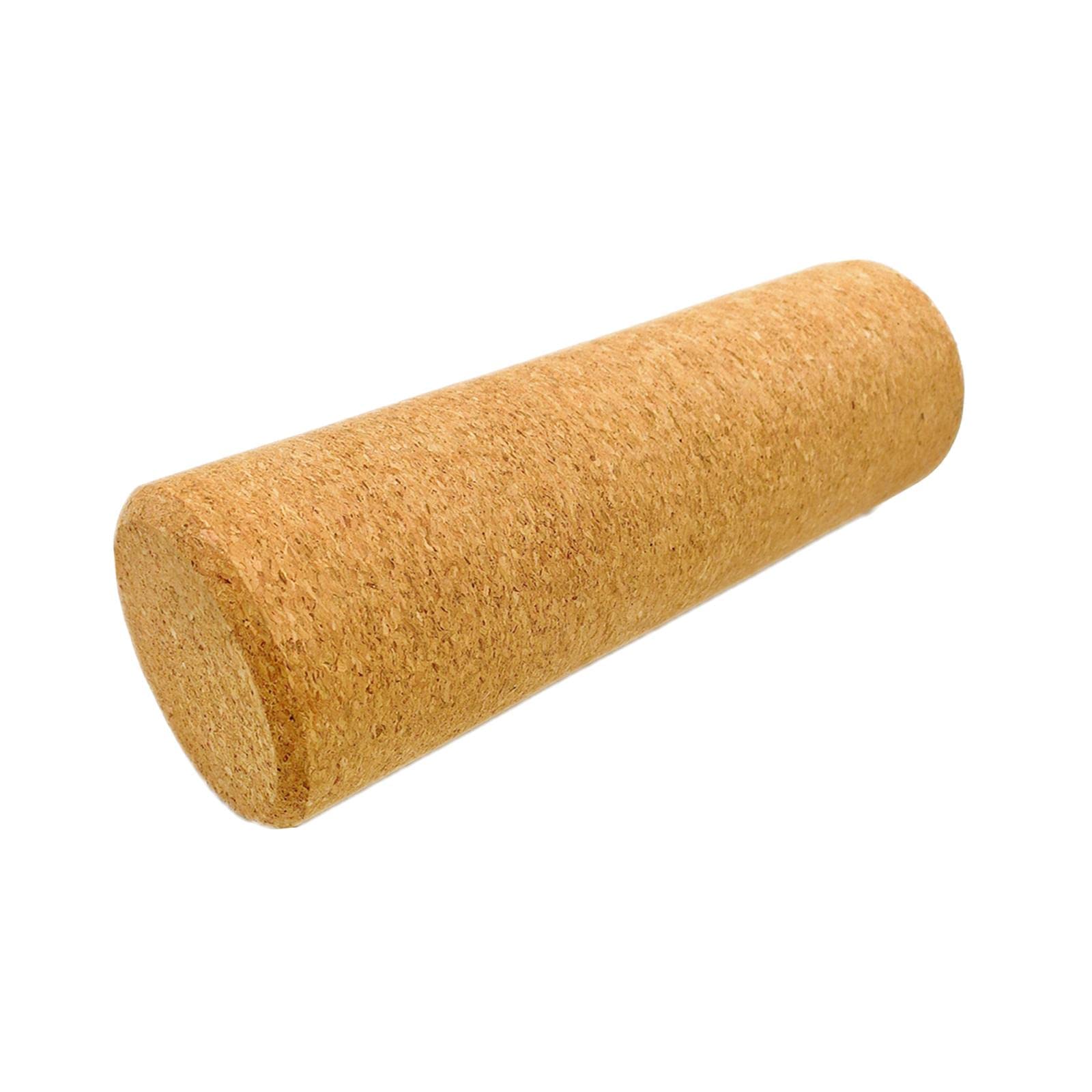 Cork Yoga Pilar Ejercicios de Columna Miofascial Liberación Rodillo de Masaje para Piernas, Espalda, Músculos y Cuerpo Completo