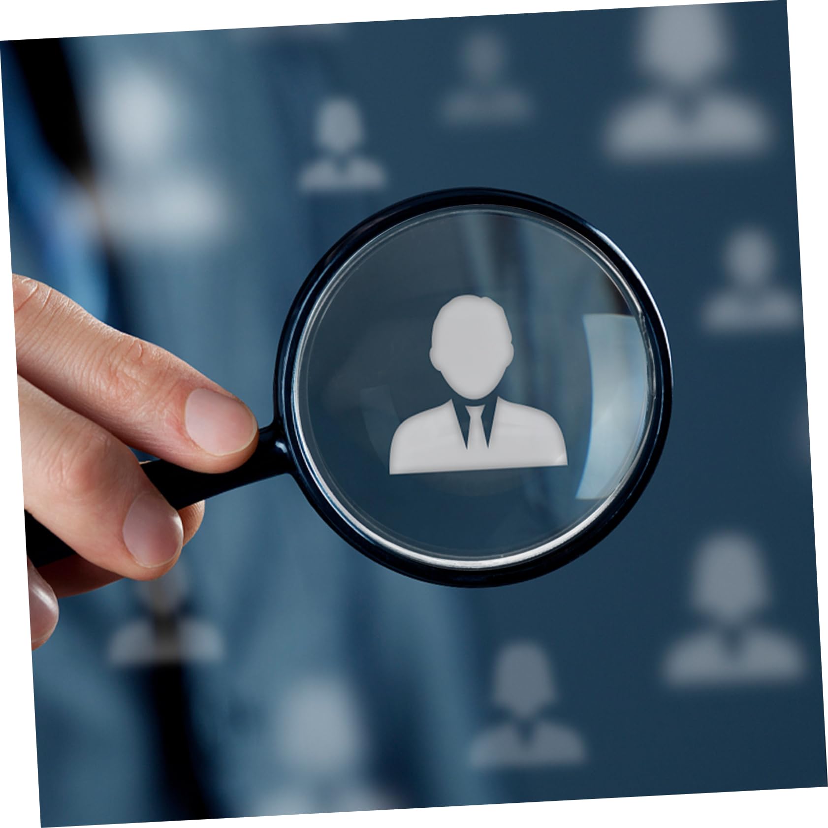 NAMOARLY Optical Lenses 6pcs Magnifying Glass Set for Physics Education Double Convex Magnifying Lenses