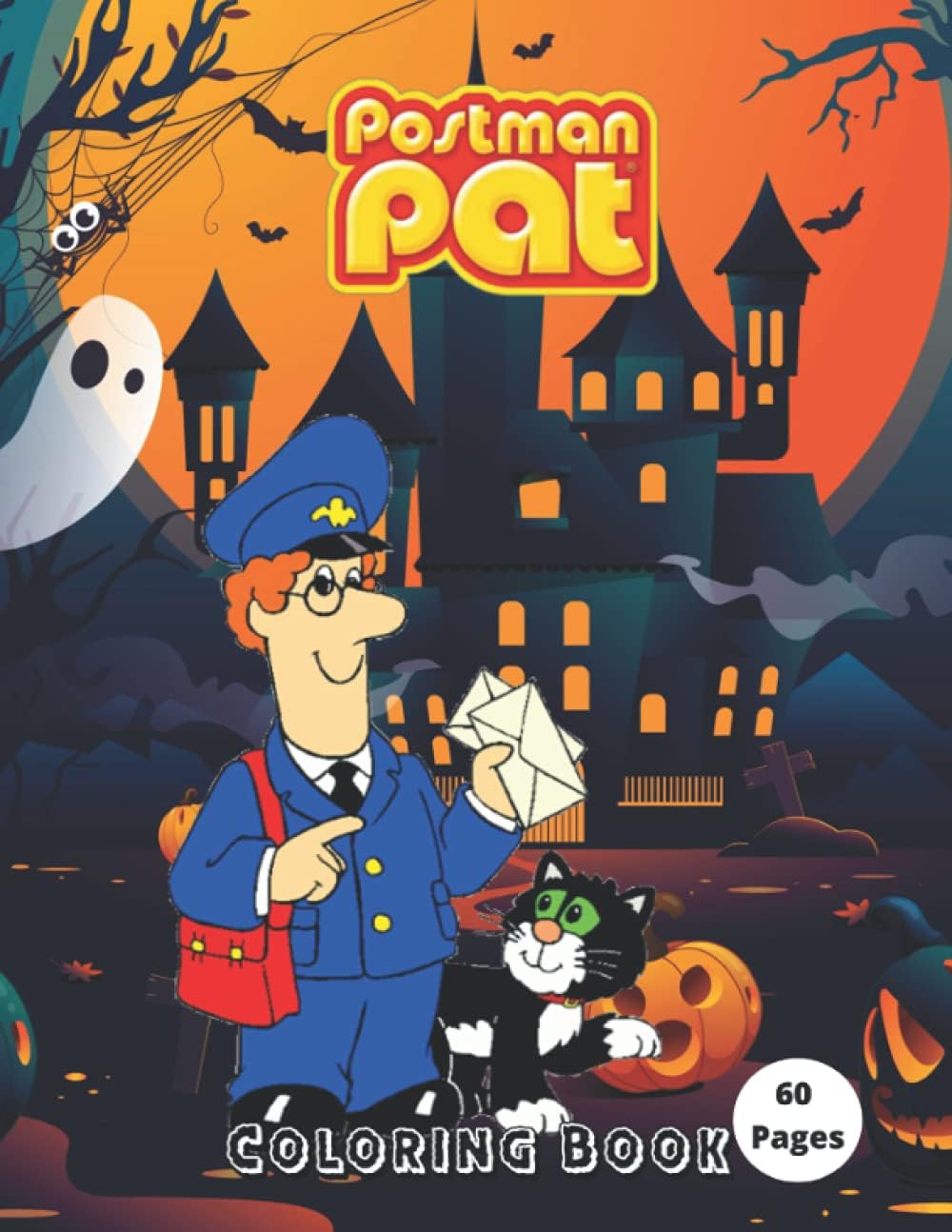 Postman Pat Coloring Book: Colour Postman Pat , Highest quality artwork of Postman Pat to colour in, High Quality And Premium Cover! Paperback