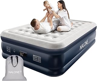 Queen Air Mattress with Built-in Pump