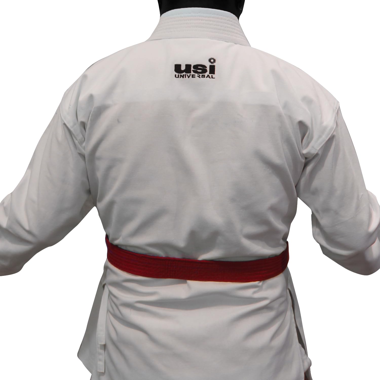 USI Universal Karate Belt, 417BC (280cm, Red) Taekwondo Solid Martial Arts Judo Karate TKD Aikido Uniform Belt Belts, Professional Belts Taekwondo Tapes 1