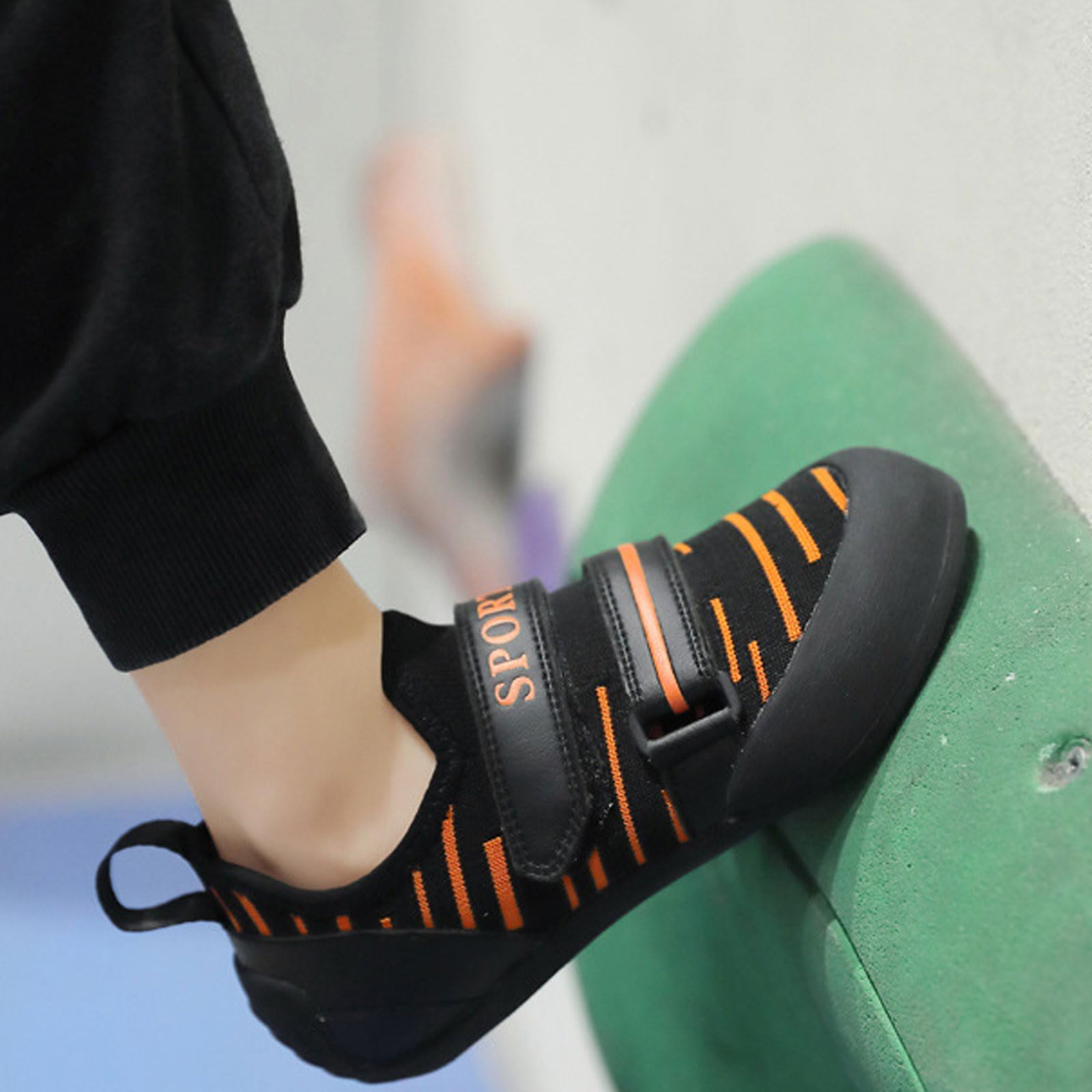 Zapatos De Escalada,Pies De Gato Escalada,Zapatos Escalada Goma Antideslizante para Niños,Zapatillas De Escalada Mujer,Pies De Gato Transpirables,Cómodos,para Acampar Escalada