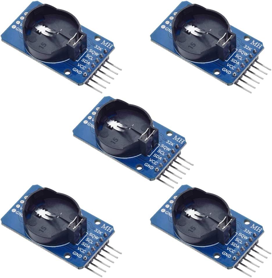 Stemedu 5PCS DS3231 RTC Modules - DS3231SN AT24C32 IIC Real Timing Clock Module Without Battery for Ar-duino Raspberry Pi