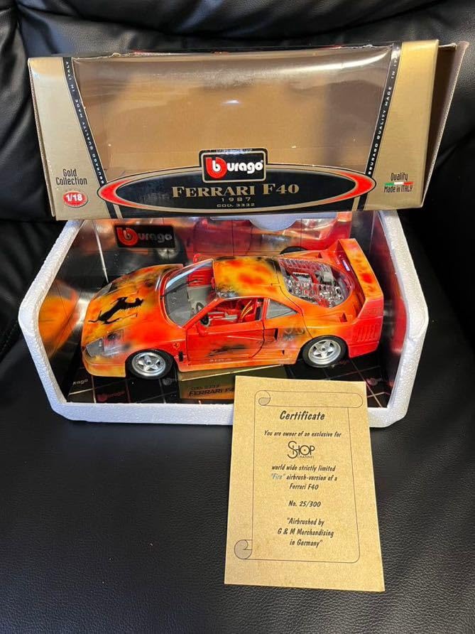 フェラーリFerrari F40 ダイキャストモデル1/18モデル希少