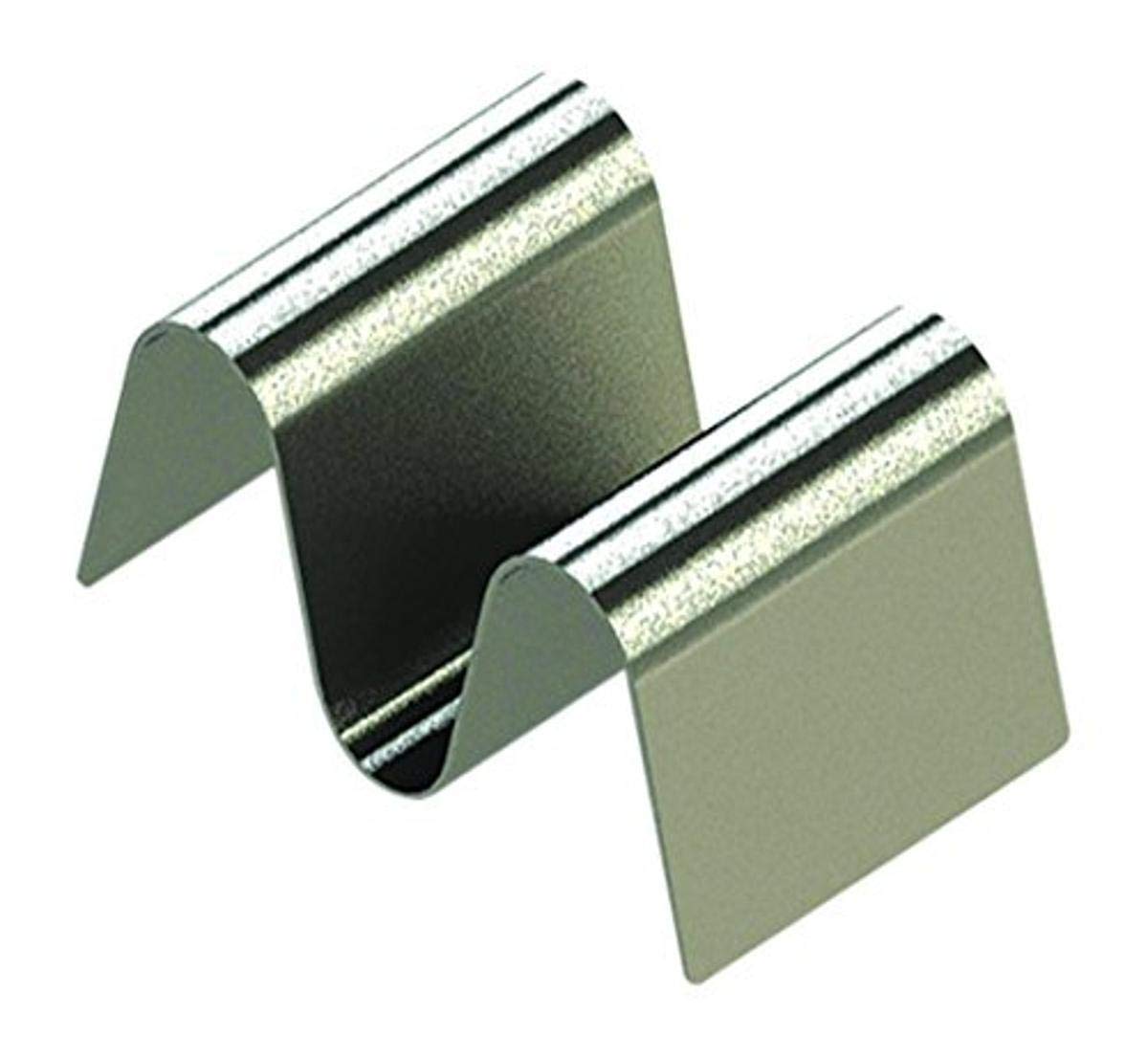 Taco Taxi Holder, Wire Stainless Steel, Holds 1-2 Tacos, 3.625"x2.25"x1.5", Compatible with 4"-7" Tortillas, Perfect for Tacos, Bao, and Lettuce Wraps, Dishwasher Safe by