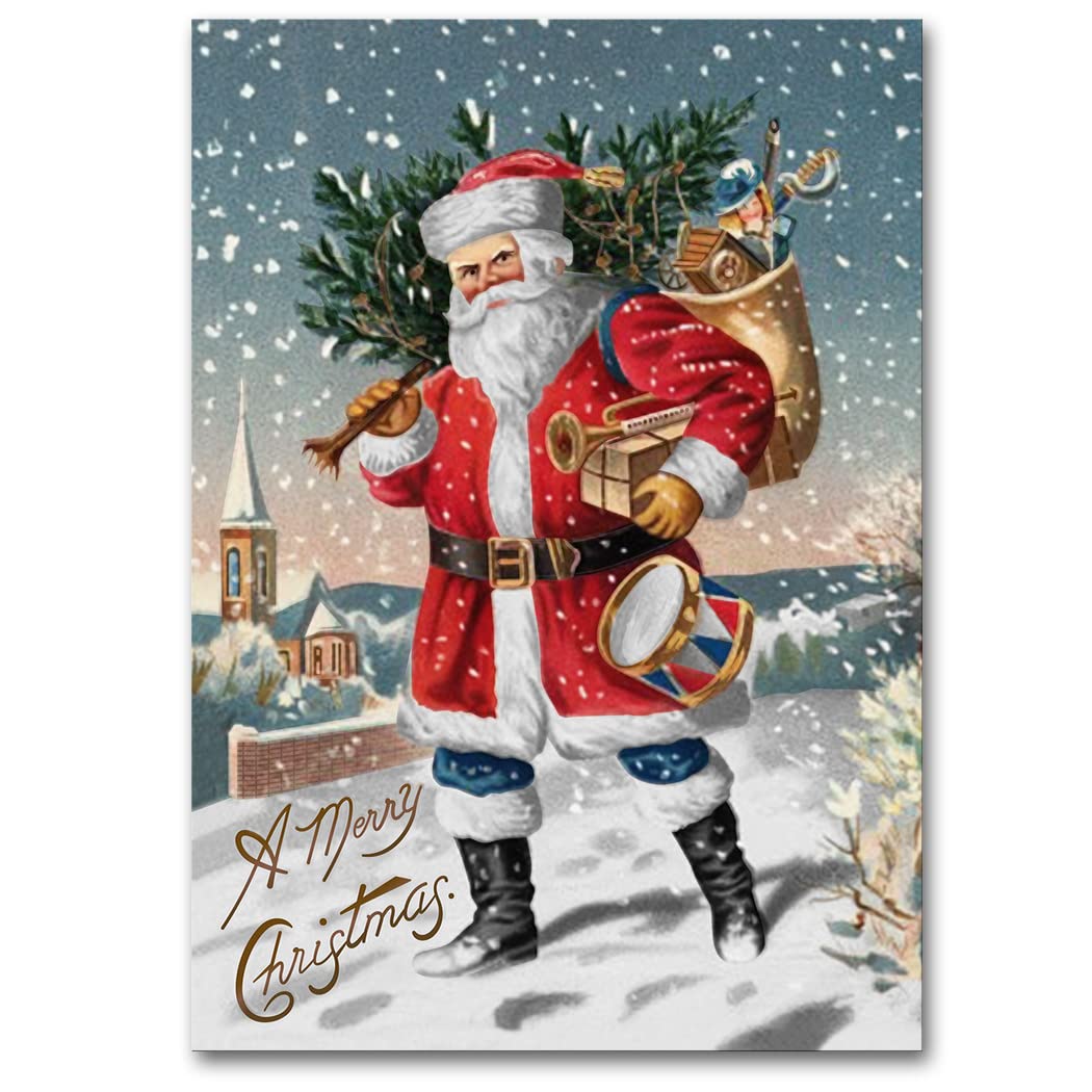 Gukasxi 30 cartoline natalizie, cartoline di Natale, biglietti di