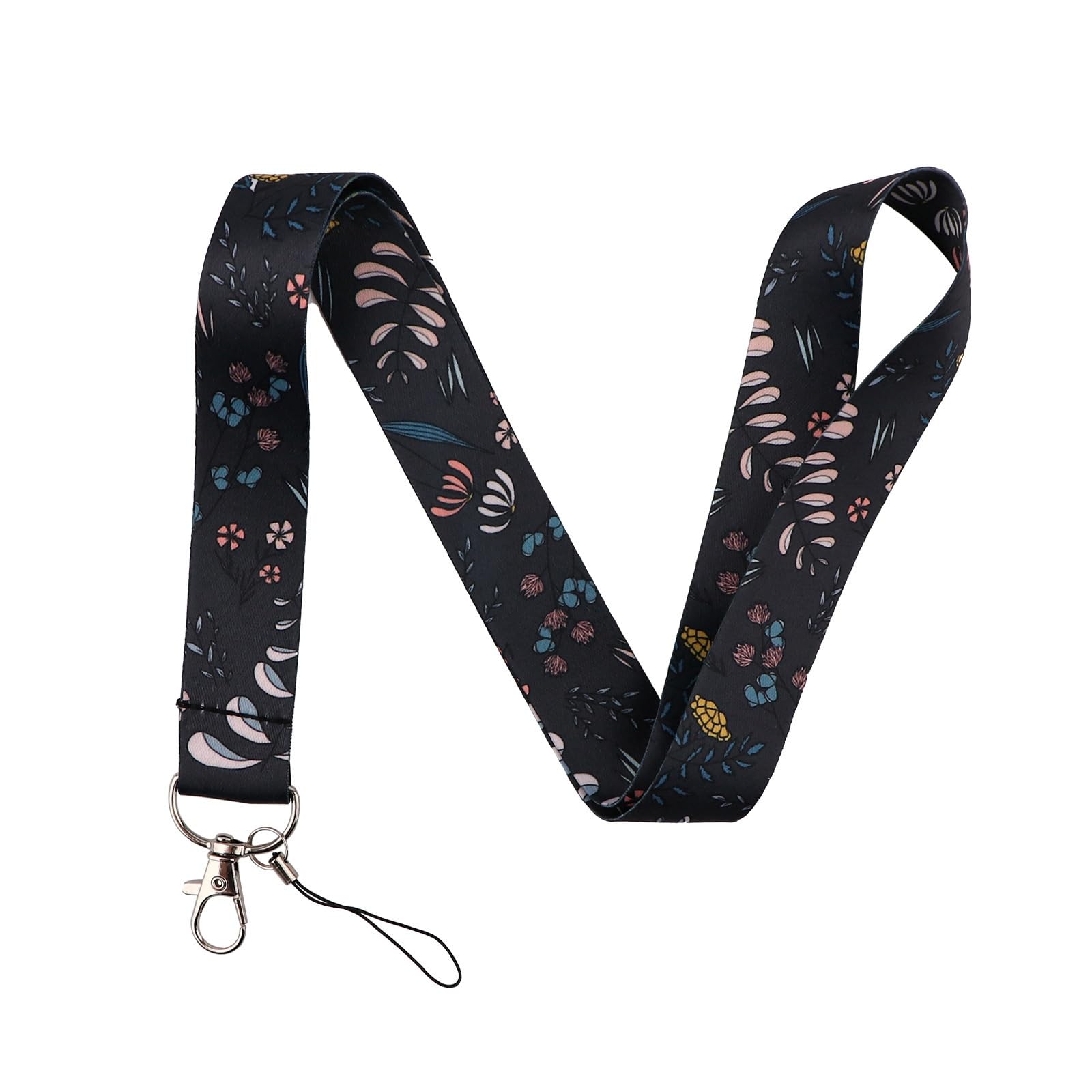 Lanyards for Neck, Lanyard Neck Strap, for ID Badge Holder, Keys, Work Permits, Mobile Phones(Leaf 7)