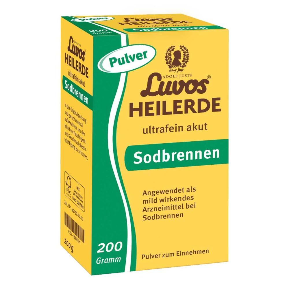 LUVOS Heilerde ultrafein akut Sodbrennen Pulver – 200 g