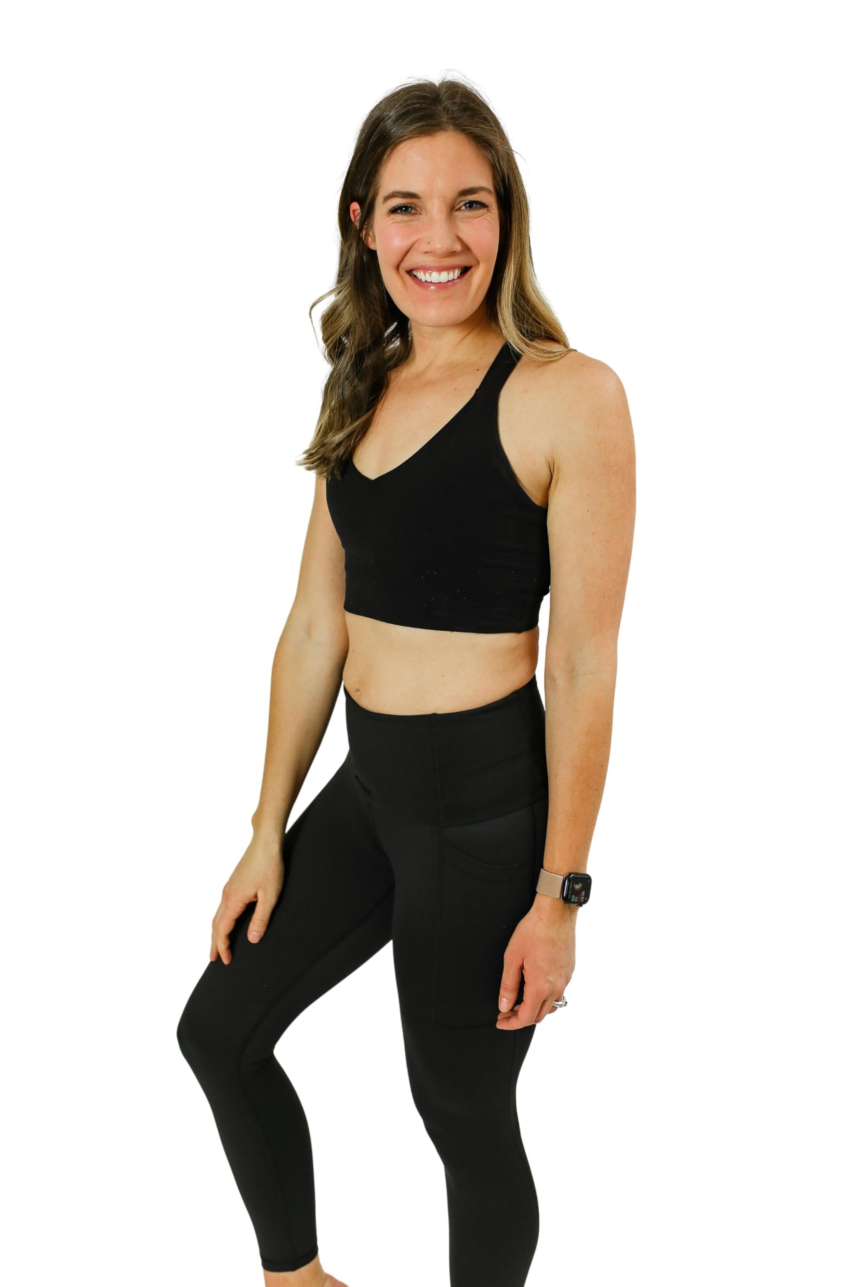 Movemama Women’s Active Maternity to Postpartum Leggings with Pockets