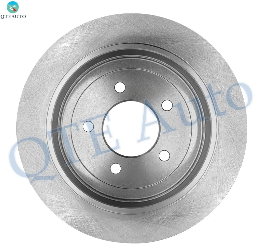 PM Auto Rear Brake Disc Rotors 334mm Replacement For 1997-2003 Ford F-150 5 Stud Wheel