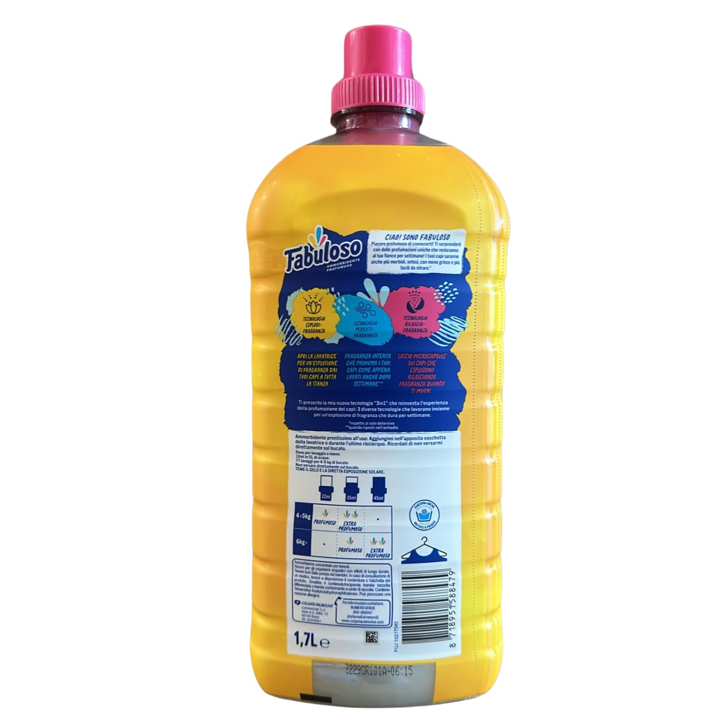 Ammorbidente profumato vaniglia e mandarino – Formato XXL 77 lavaggi 1.7L (4)