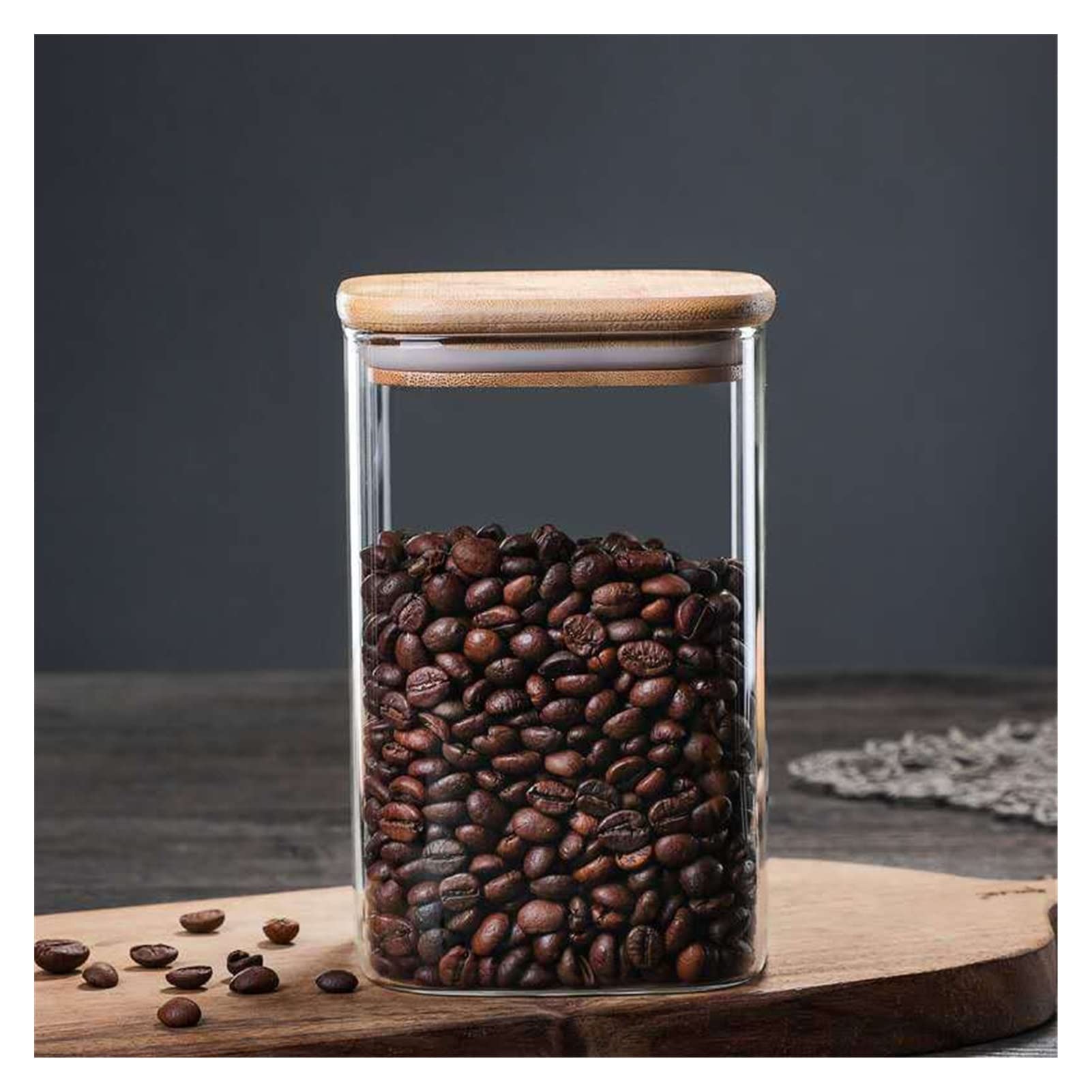 Canister per il Caffè Cucina Barattoli con coperchio caffè cereali Tea Storage Can contenitore della scatola di snack Organizzatore serbatoio zucchero Spezie regalo Tin Contenitore di Cibo per Chicchi