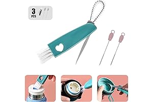 3-in-1 Vacuum Cup Lid Brush Multifunctional Tumbler Cleaning Kit
