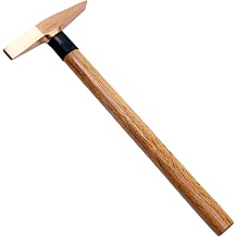 WEDO Copper Scaling Hammer,Chipping Hammer with Woodeng Handle,150g,13''330mm