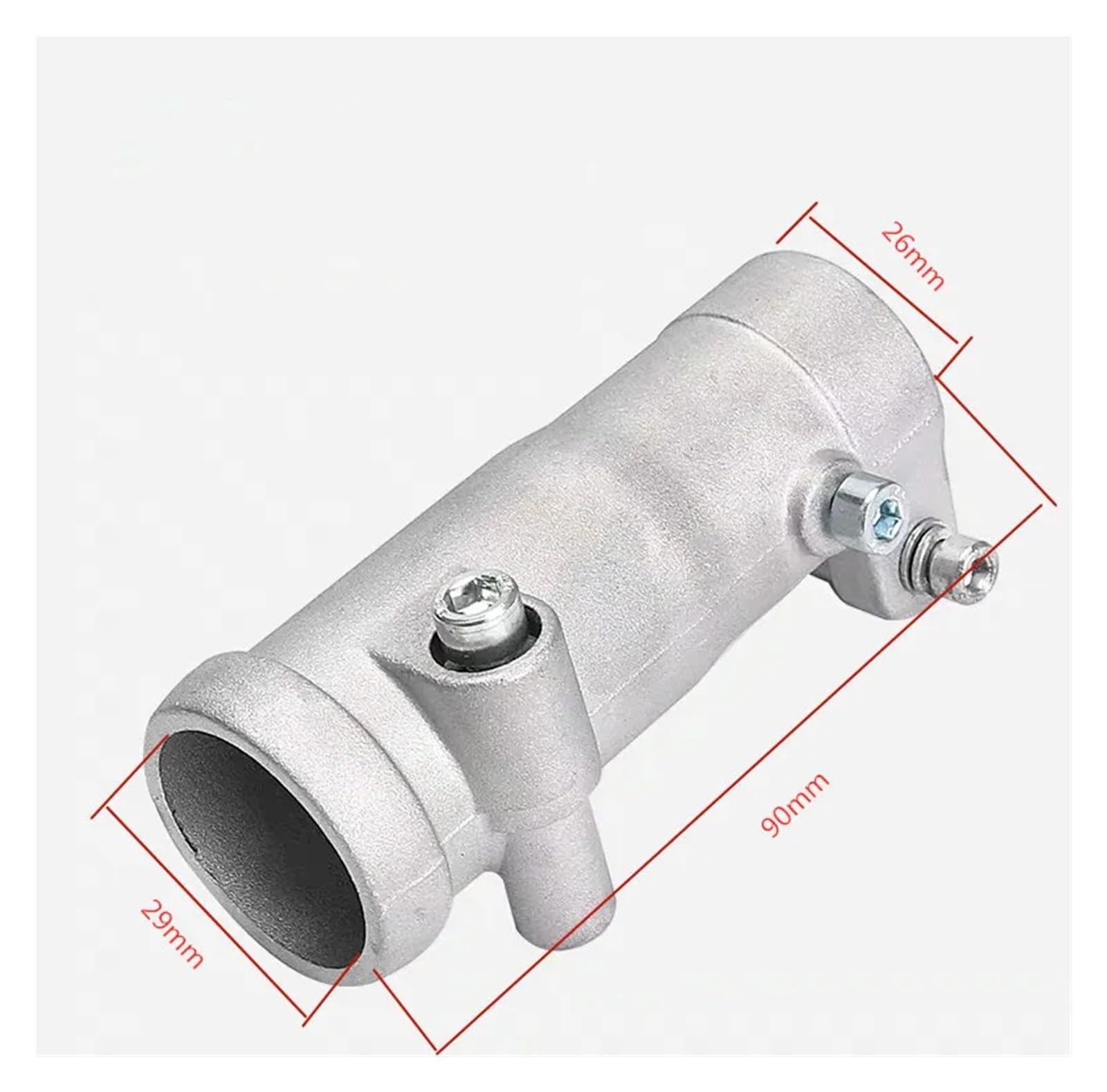 Conector de tubería for desbrozadora de Mochila, cortacésped, Motor de Gasolina de 2 Tiempos, Piezas de Herramientas de jardinería.(2 pcs)