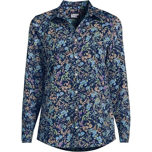 Image of Lands' End Women's Pinwale Cord Long Sleeve Shirt
