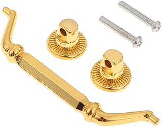 YYDFPIIA Golden Handle Vintage Pull Brass Knob 114mm*35mm Gold Luggage Suitcase Cabinet Bookcase Drawer Kitchen Decor Furniture Hardware