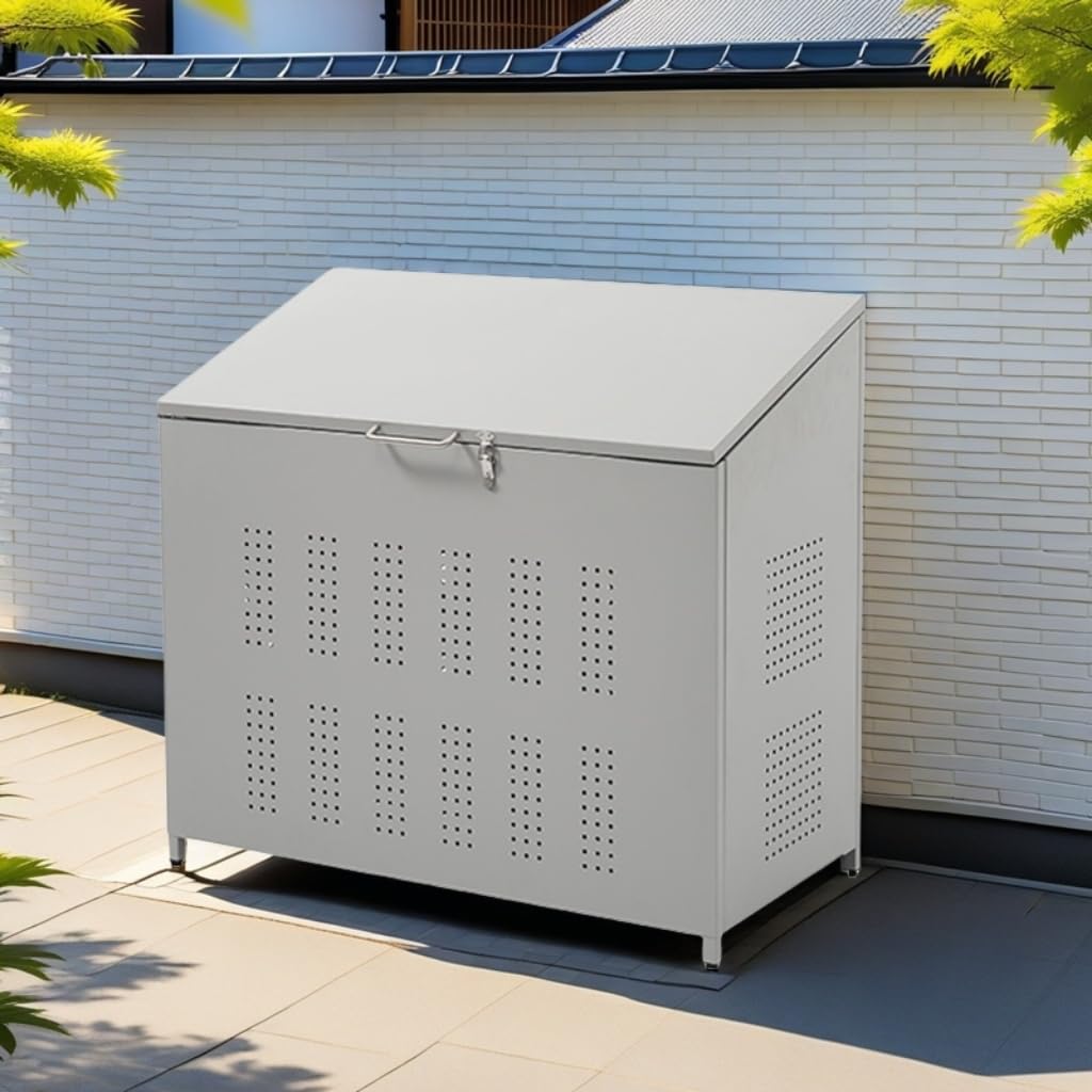 Amazon | BTM 物置 屋外ゴミ箱 大型 倉庫収納庫 収集ボックス ごみ集積