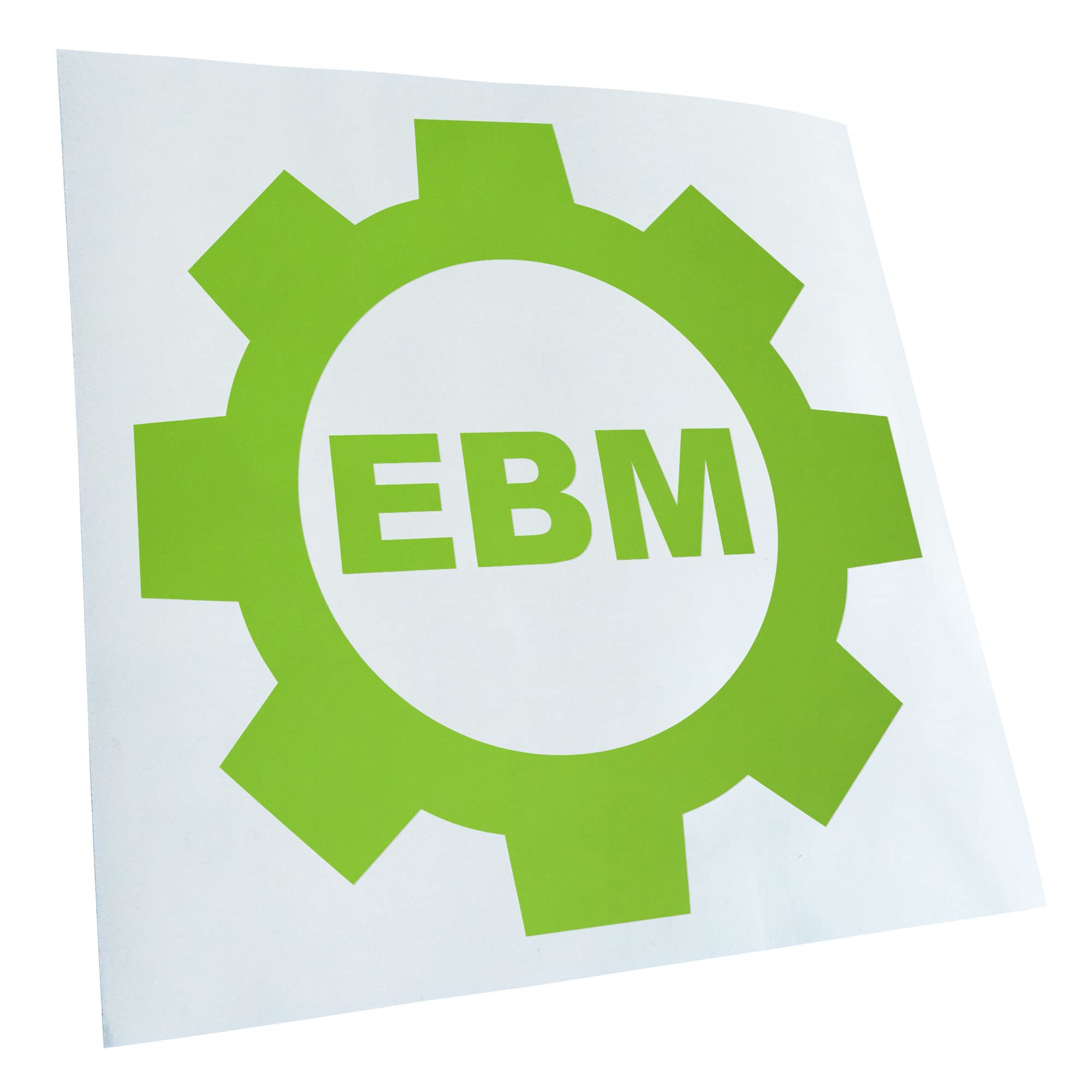 EBM Gear JDM Decal Racing Die Cut Sticker 11 x 11 cm